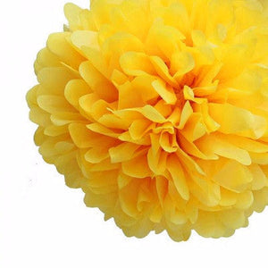 Yellow Tissue Pom Pom (2 sizes)