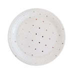 Silver Spot Dessert Plates (10 pack)