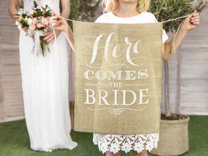 Here Comes The Bride Sign