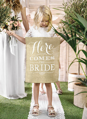 Here Comes The Bride Sign