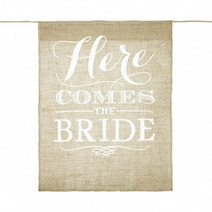 Here Comes The Bride Sign