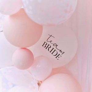 Bride To Be Balloon Garland & Streamer Kit
