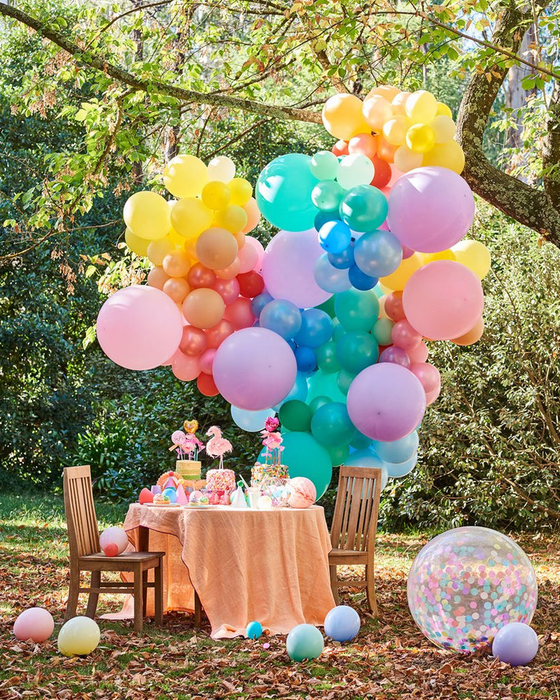Pastel Rainbow Large Balloon Garland Kit
