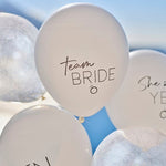 Team Bride Balloon Bouquet (5 pack)