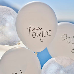 Team Bride Balloon Bouquet (5 pack)