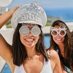 
                
                    Load image into Gallery viewer, White Team Bride Sunglasses
                
            