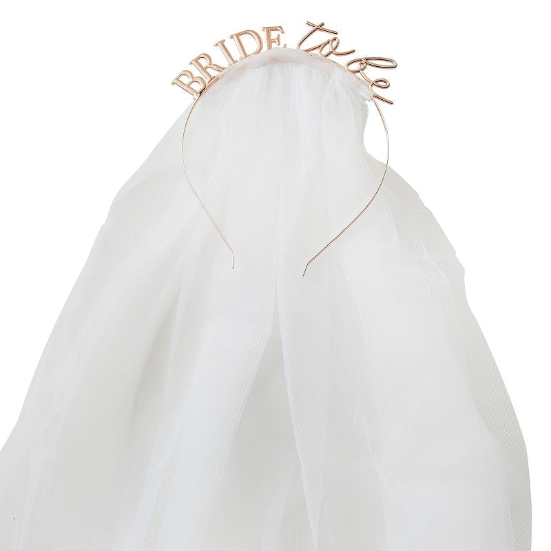 Bride To Be Headband & Veil