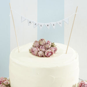 Mr & Mrs Cake Bunting