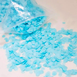 Blue Confetti 1cm Bulk Pack (250g)