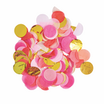 Pink Shimmer Jumbo Confetti Dots