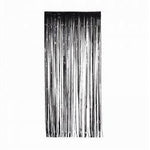 Black Metallic Curtain (90cm)