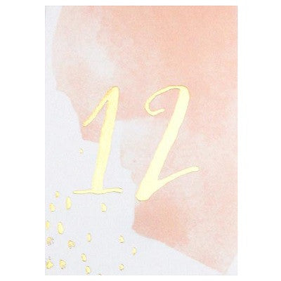 
                
                    Load image into Gallery viewer, Daydream Watercolour Table Numbers (11-20)
                
            