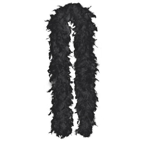 Black Feather Boa