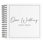 Black & White Wedding Guest Book