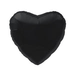 Black Foil Heart Balloon