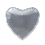 Silver Foil Heart Balloon