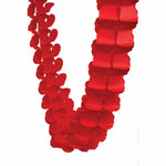 Red Honeycomb Garland (4m)