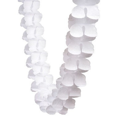 White Honeycomb Garland (4m)