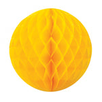 Yellow Honeycomb Ball 25cm