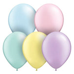 Pearl Pastel Mini 12cm Balloons (5 pack)