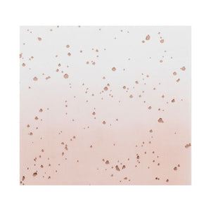 Ombre Pink & Rose Gold Napkins (16 pack)