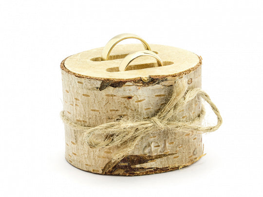 Wooden Branch Wedding Ring Holder