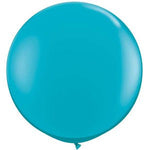 Tropical Teal Giant 90cm Round Balloon