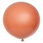 Burnt Orange Giant 90cm Round Balloon
